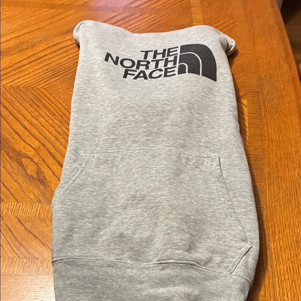 The North Face Heather Gray hoodie